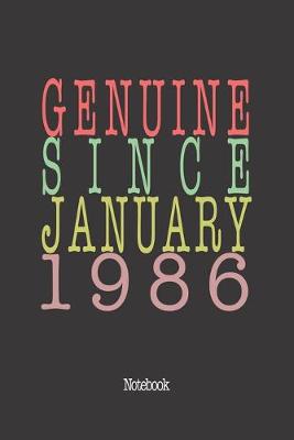 Book cover for Genuine Since January 1986