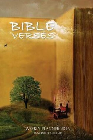 Cover of Bible Verses Weekly Planner 2016