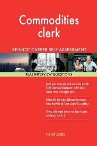 Cover of Commodities Clerk Red-Hot Career Guide; 1184 Real Interview Questions