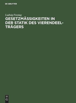 Book cover for Gesetzmassigkeiten in Der Statik Des Vierendeel-Tragers