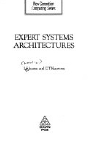 Cover of Expert Systems Architecture