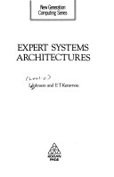 Cover of Expert Systems Architecture