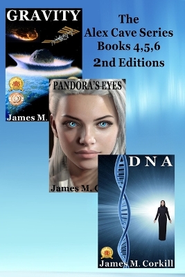 Book cover for The Alex Cave Series Books 4,5,6