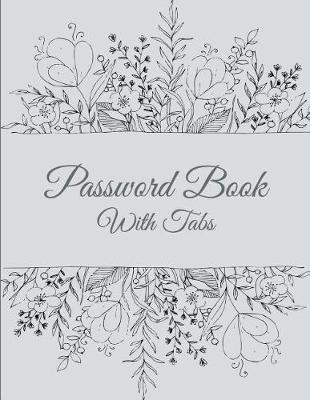 Book cover for Password Book with Tabs