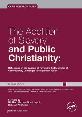 Book cover for The Abolition of Slavery and Public Christianity