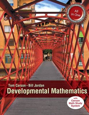 Cover of Mymathlab for Carson Developmental Mathematics