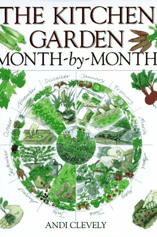 Cover of The Kitchen Garden Month-by-month