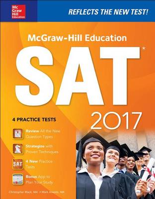 Book cover for McGraw-Hill Education SAT 2017 Edition