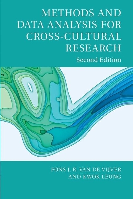 Cover of Methods and Data Analysis for Cross-Cultural Research