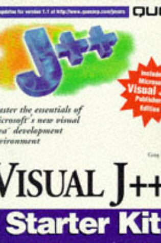 Cover of Visual J++ Starter Kit