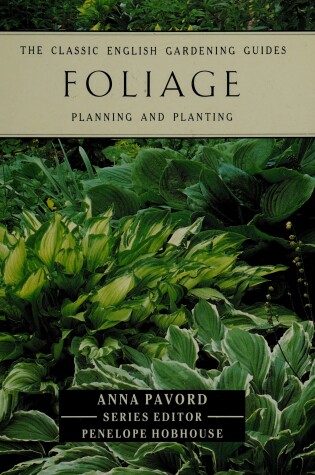 Cover of Foliage