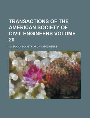 Book cover for Transactions of the American Society of Civil Engineers (55)