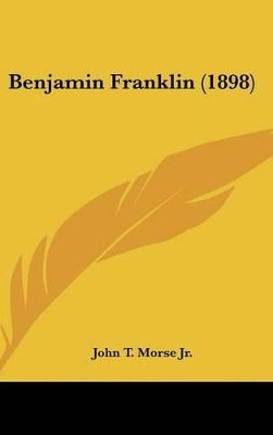 Book cover for Benjamin Franklin (1898)