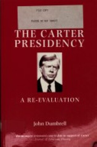 Cover of The Carter Presidency