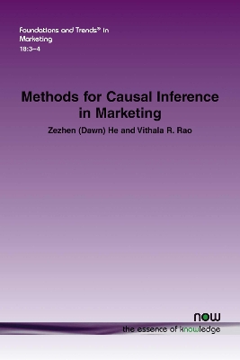 Cover of Methods for Causal Inference in Marketing