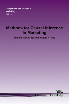 Book cover for Methods for Causal Inference in Marketing