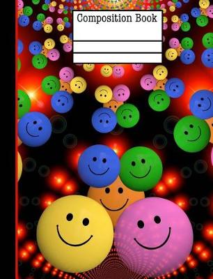 Book cover for Smiley Face Composition Notebook - College Ruled