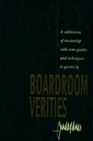 Cover of Boardroom Verities