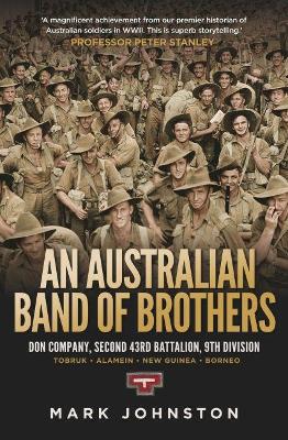 Book cover for An Australian Band of Brothers