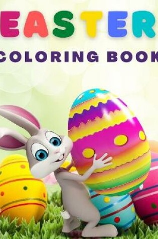 Cover of Easter Coloring Book For Kids