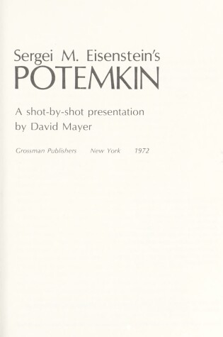 Cover of Eisenstein's Pote