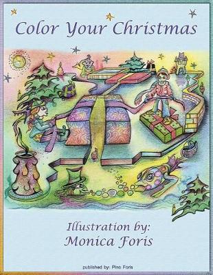 Book cover for Color your christmas