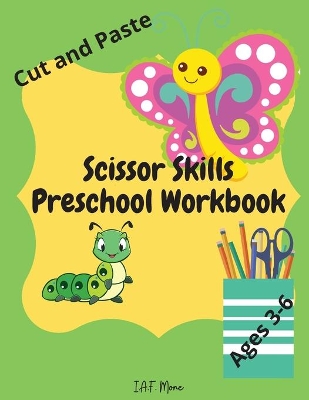 Book cover for Scissor Skills Preschool Workbook