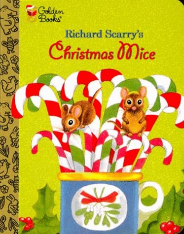 Book cover for Richard Scarry's Christmas Mice