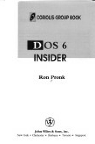 Cover of DOS INSIDER