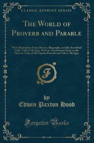 Cover of The World of Proverb and Parable