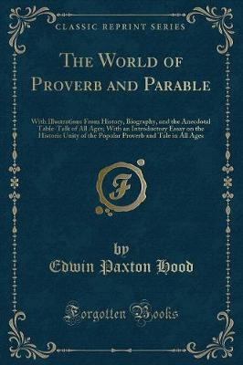 Book cover for The World of Proverb and Parable