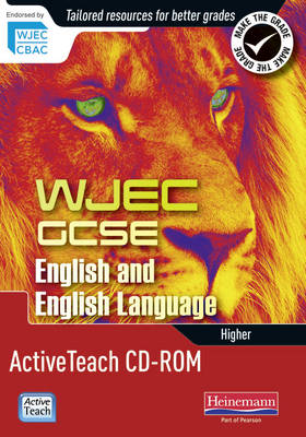 Book cover for WJEC GCSE English and English Language Higher Active Teach CD-ROM