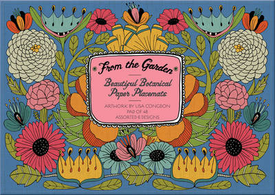 Book cover for From the Garden: 48 Beautiful Botanical Placemats