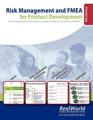 Book cover for Risk Management and FMEA for Product Development, 4th Edition
