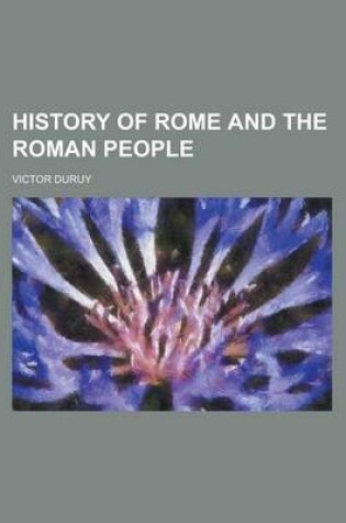 Cover of History of Rome and the Roman People