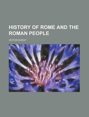 Book cover for History of Rome and the Roman People