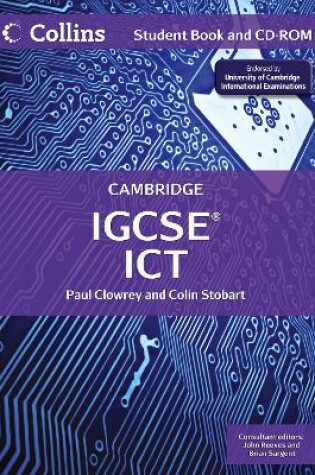 Cover of Cambridge IGCSE (TM) ICT Student's Book and CD-ROM