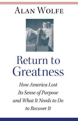 Book cover for Return to Greatness