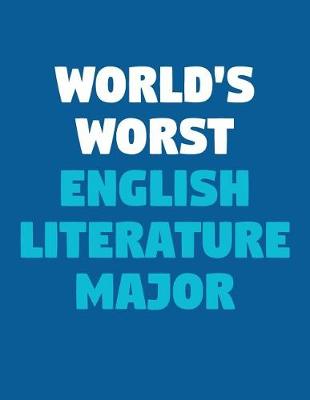 Book cover for World's Worst English Literature Major