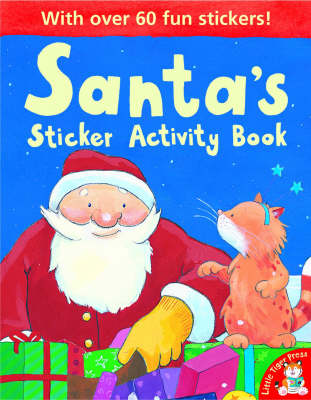 Book cover for Santa's Sticker Activity Book