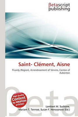 Cover of Saint- Clement, Aisne