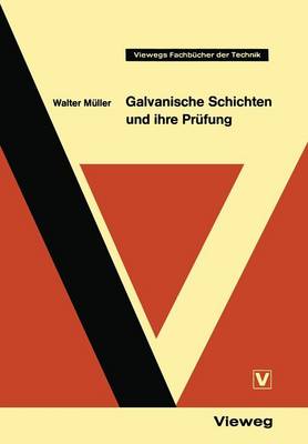 Book cover for Galvanische Schichten Und Ihre Prufung