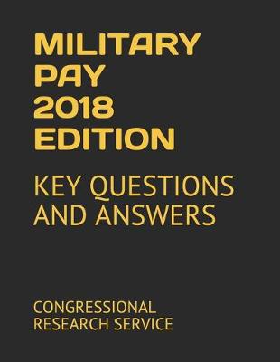 Book cover for Military Pay 2018 Edition