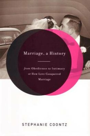Cover of Marriage, a History