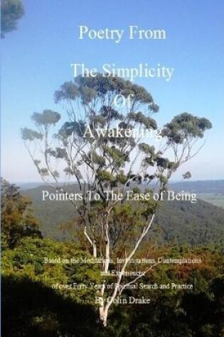 Cover of Poetry From The Simplicity Of Awakening