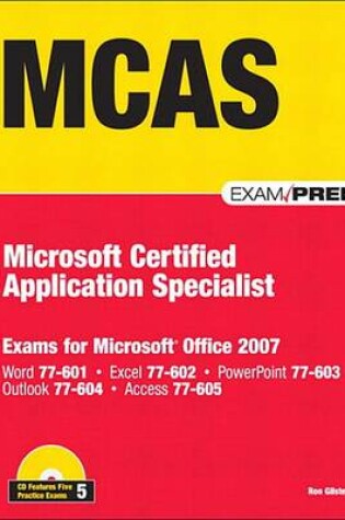 Cover of McAs Office 2007 Exam Prep