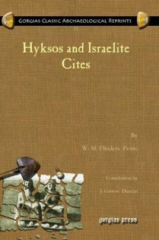 Cover of Hyksos and Israelite Cites