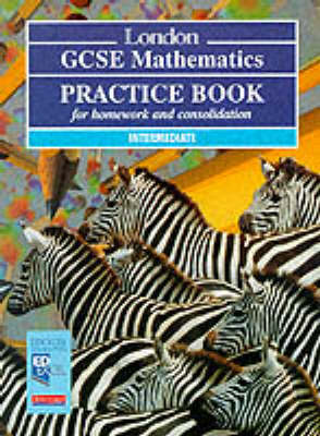 Book cover for Edexcel GCSE Maths Intermediate Practice Books