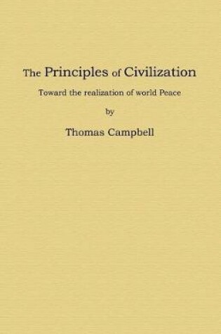 Cover of The Principles of Civilization