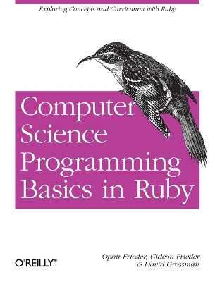 Book cover for Computer Science Programming Basics with Ruby